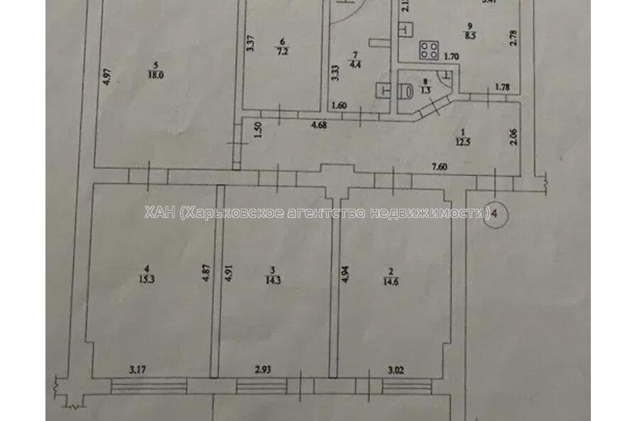 Продам квартиру, Максимилиановская ул. , 5  ком., 98.90 м², евроремонт 