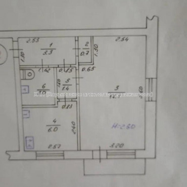 Продам квартиру, Любови Малой  просп. , 1 кім., 34 м², капитальный ремонт 
