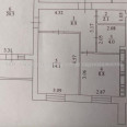 Продам квартиру, Лисаветинская ул. , 2  ком., 60 м², без внутренних работ 