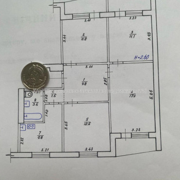 Продам квартиру, Соборности Украины ул. , 4 кім., 83 м², евроремонт 