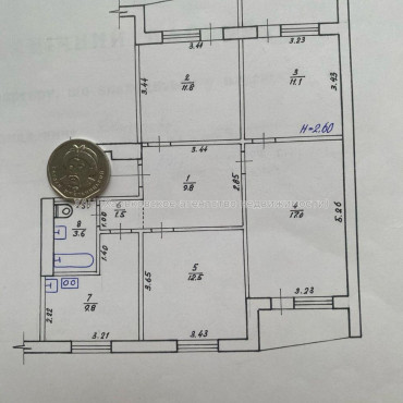 Продам квартиру, Соборности Украины ул. , 4  ком., 83 м², евроремонт 