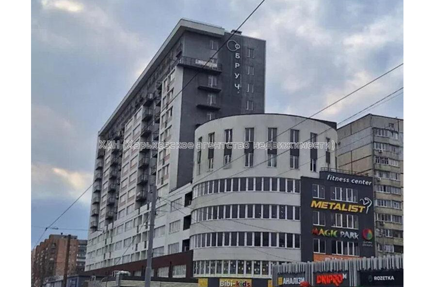 Продам квартиру, Полтавский Шлях ул. , 1  ком., 56 м², без внутренних работ 