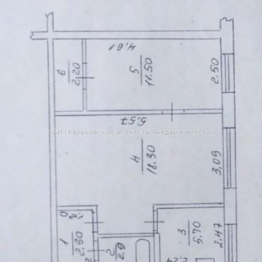 Продам квартиру, Петра Григоренко пр-т , 2  ком., 44 м², советский ремонт 