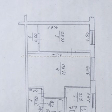 Продам квартиру, Петра Григоренко пр-т , 2  ком., 44 м², советский ремонт 