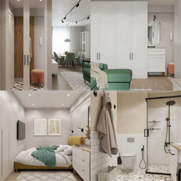 Продам квартиру, Башкирская ул. , 2  ком., 44 м², без внутренних работ 