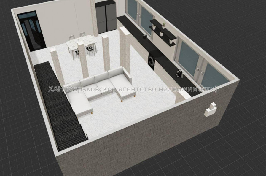 Продам квартиру, Героев Харькова просп. , 4  ком., 96 м², без отделочных работ 