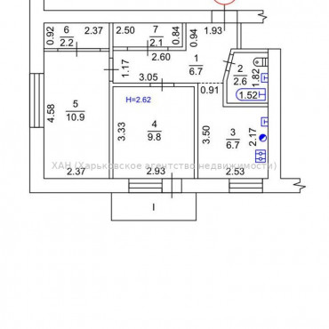 Продам квартиру, 23 Августа ул. , 2 кім., 41.90 м², капитальный ремонт  - фото 3 Продам квартиру, 23 Августа ул. , 2 кім., 41.90 м², капитальный ремонт