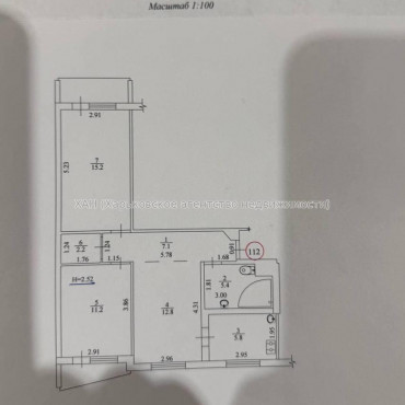 Продам квартиру, Светлая ул. , 21 , 3  ком., 61.20 м², евроремонт 