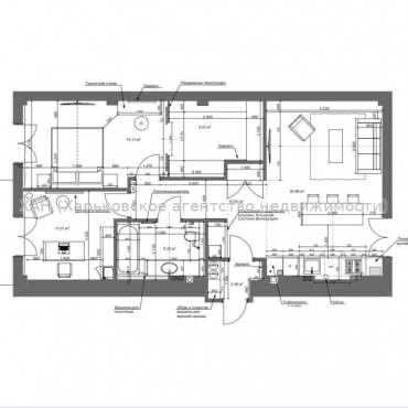 Продам квартиру, Профессорская ул. , 2 кім., 83.10 м², без отделочных работ 