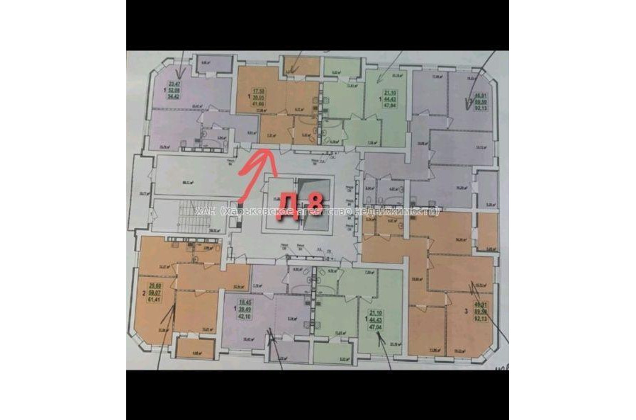 Продам квартиру, Лисаветинская ул. , 1 кім., 42 м², без внутренних работ 