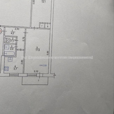Продам квартиру, Тракторостроителей просп. , 2  ком., 44.70 м², косметический ремонт 