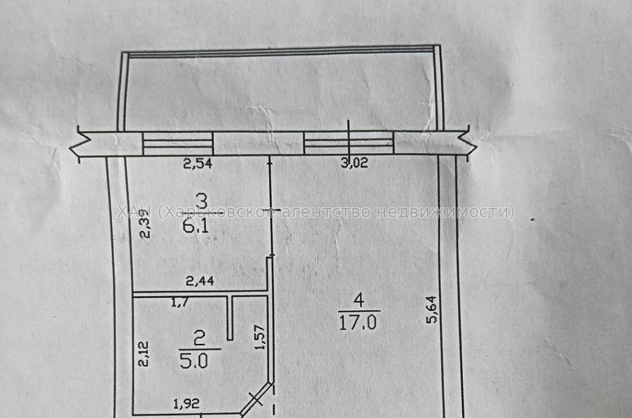 Продам квартиру, Липовая ул. , 1  ком., 30 м², косметический ремонт 