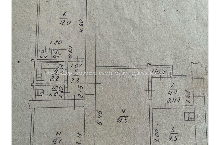 Продам квартиру, Жуковского просп. , 3 кім., 67 м², капитальный ремонт 