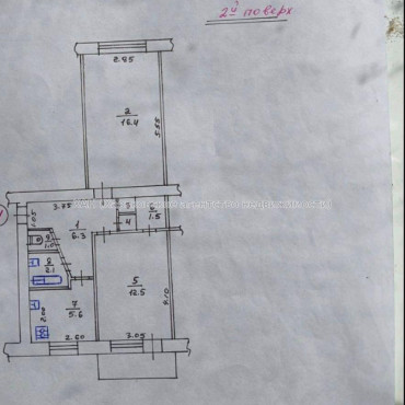 Продам квартиру, Ферганская ул. , 2 кім., 47 м², советский ремонт 