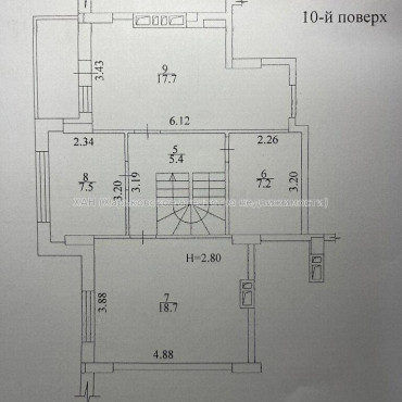 Продам квартиру, Льва Ландау просп. , 3  ком., 103.40 м², без внутренних работ 