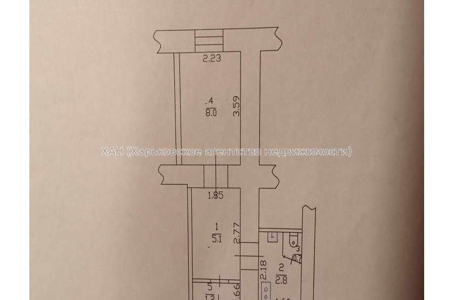 Продам квартиру, Станционная ул. , 1  ком., 17 м², советский ремонт 