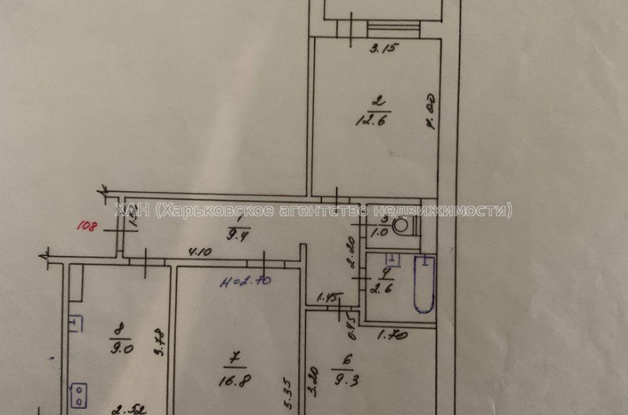 Продам квартиру, Ньютона ул. , 2  ком., 70 м², евроремонт 