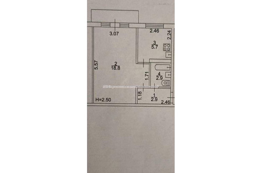 Продам квартиру, Жасминовый б-р , 1  ком., 31 м², без ремонта 