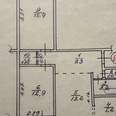 Продам квартиру, Победы просп. , 3 кім., 65 м², евроремонт 