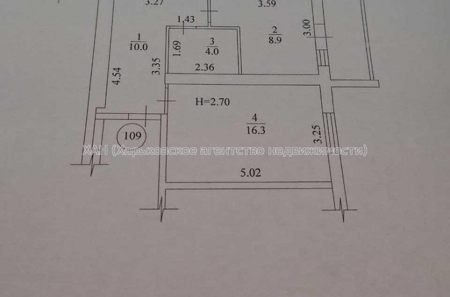 Продам квартиру, Мира ул. , 1 кім., 41 м², евроремонт 