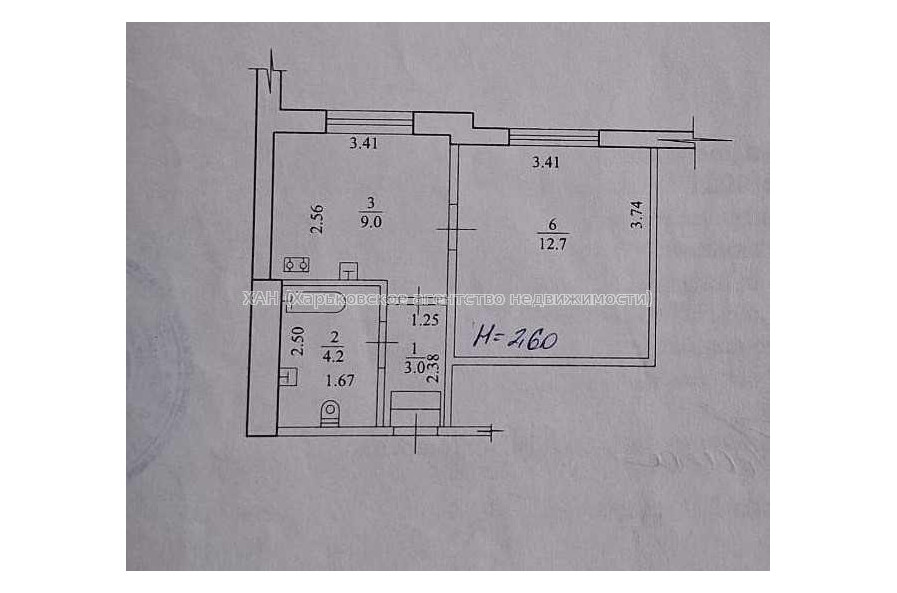 Продам квартиру, Людвига Свободы просп. , 1  ком., 29 м², косметический ремонт 