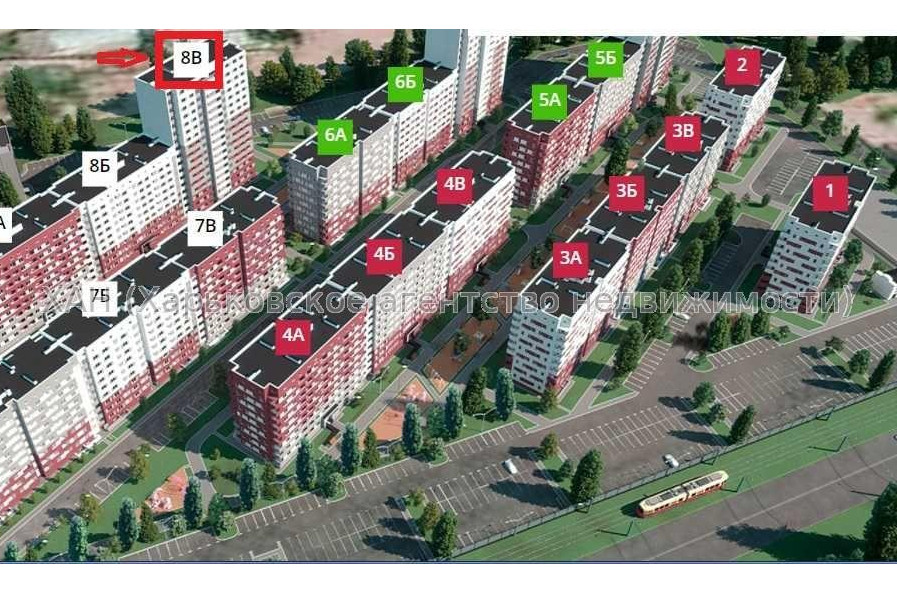 Продам квартиру, Шевченко ул. , 1 кім., 43.60 м², без отделочных работ 