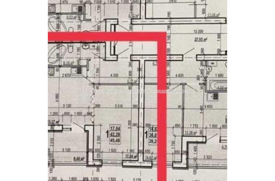 Продам квартиру, Мира ул. , 1 кім., 46 м², без внутренних работ 