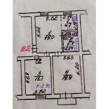 Продам квартиру, Индустриальный просп. , 3 кім., 69 м², евроремонт 