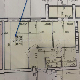 Продам квартиру, Шевченковский пер. , 2 кім., 56 м², без внутренних работ