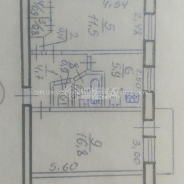 Продам квартиру, Мира ул. , 100 , 2 кім., 46 м², косметический ремонт 