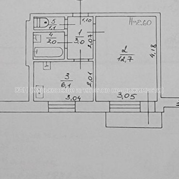 Продам квартиру, Победы просп. , 1  ком., 26 м², советский ремонт 