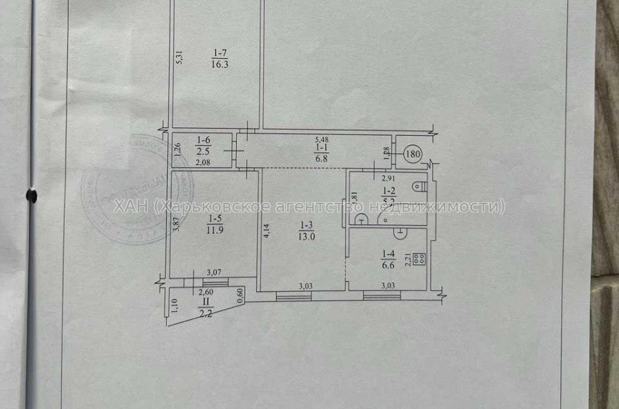 Продам квартиру, Валентиновская ул. , 3 кім., 67.30 м², авторский дизайн 