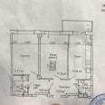 Продам квартиру, Гвардейцев Широнинцев ул. , 2  ком., 63.60 м², без внутренних работ 