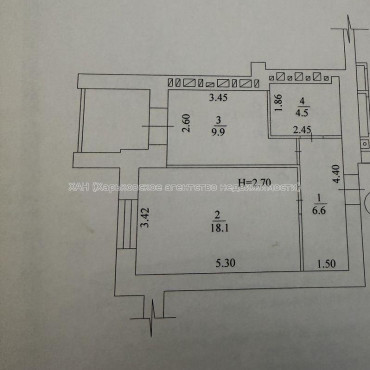 Продам квартиру, Рогатинский проезд , 1 кім., 45.90 м², евроремонт 