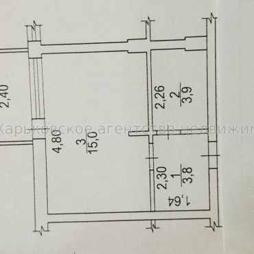 Продам квартиру, Одесская ул. , 1 кім., 25 м², капитальный ремонт 