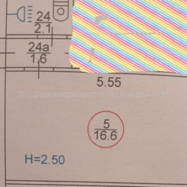 Продам квартиру, Клочковская ул. , 1 кім., 18 м², без ремонта 
