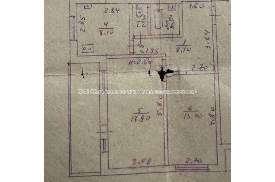 Продам квартиру, Метростроителей ул. , 11 , 2 кім., 52 м², евроремонт 