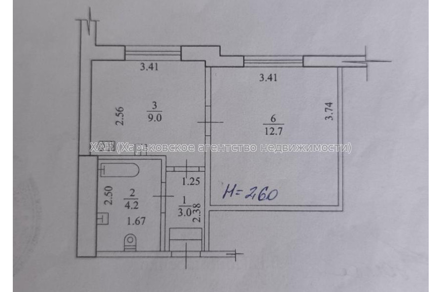 Продам квартиру, Людвига Свободы просп. , 1 кім., 29 м², косметический ремонт 