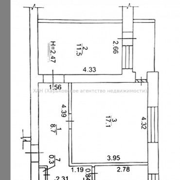 Продам квартиру, 12 Апреля ул. , 2 кім., 50 м², косметический ремонт 