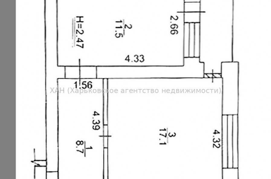 Продам квартиру, 12 Апреля ул. , 2 кім., 50 м², косметический ремонт 