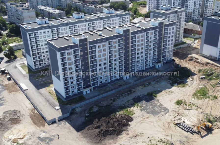 Продам квартиру, Полтавский Шлях ул. , 1  ком., 43.29 м², без внутренних работ 
