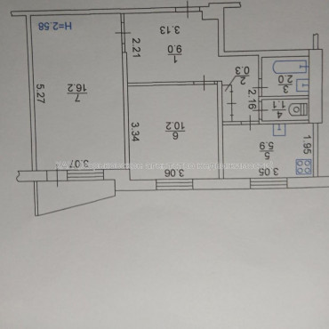 Продам квартиру, Гвардейцев Широнинцев ул. , 2  ком., 46 м², советский ремонт 