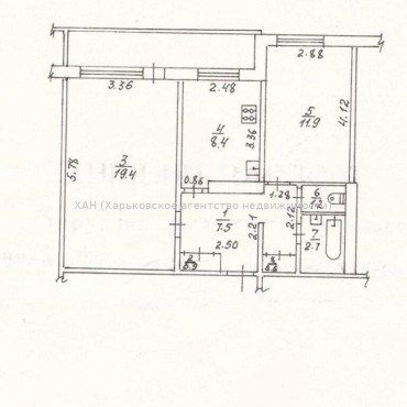 Продам квартиру, Соборности Украины ул. , 255 , 2 кім., 56 м², капитальный ремонт 