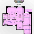 Продам квартиру, Зерновая ул. , 3  ком., 97 м², без внутренних работ 