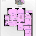 Продам квартиру, Зерновая ул. , 3  ком., 97 м², без внутренних работ 