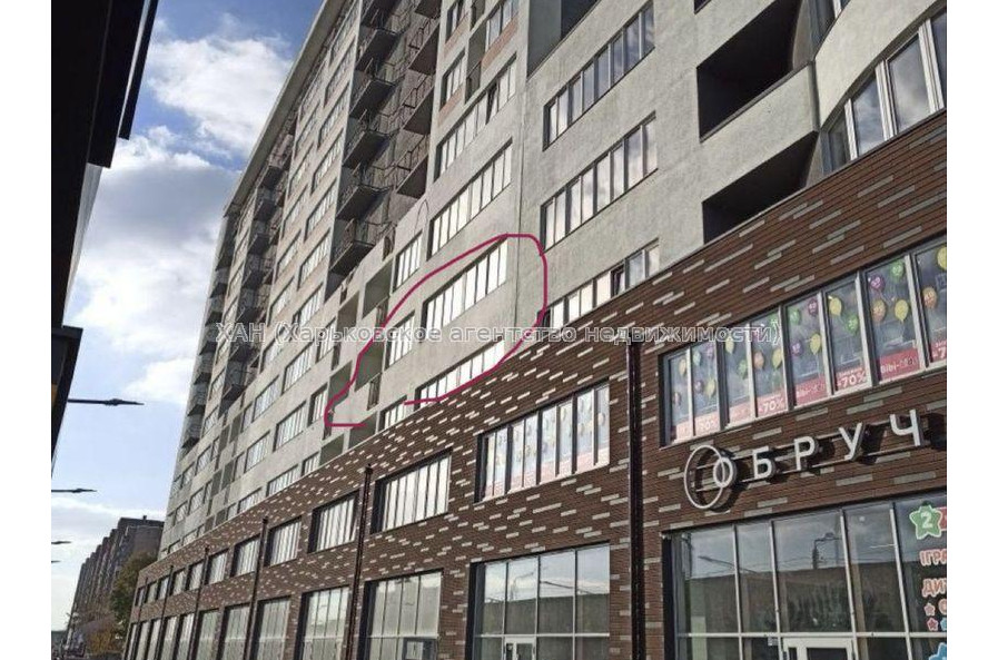 Продам квартиру, Полтавский Шлях ул. , 2 кім., 70 м², без внутренних работ 