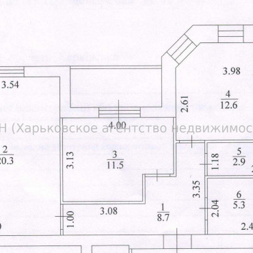 Продам квартиру, Профессорская ул. , 2 кім., 65.20 м², евроремонт 