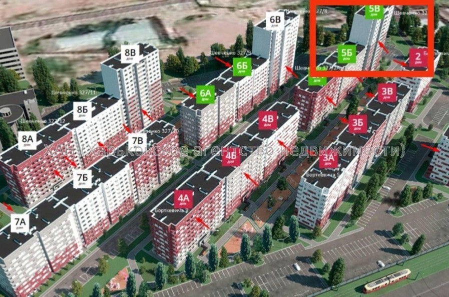 Продам квартиру, Шевченко ул. , 1 кім., 44 м², без внутренних работ 