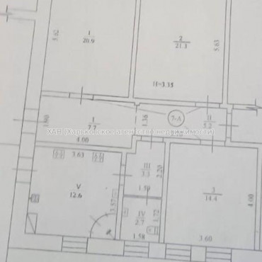 Продам квартиру, Большая Панасовская ул. , 3  ком., 80 м², без ремонта 