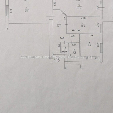 Продам квартиру, Льва Ландау просп. , 3  ком., 80 м², без внутренних работ 